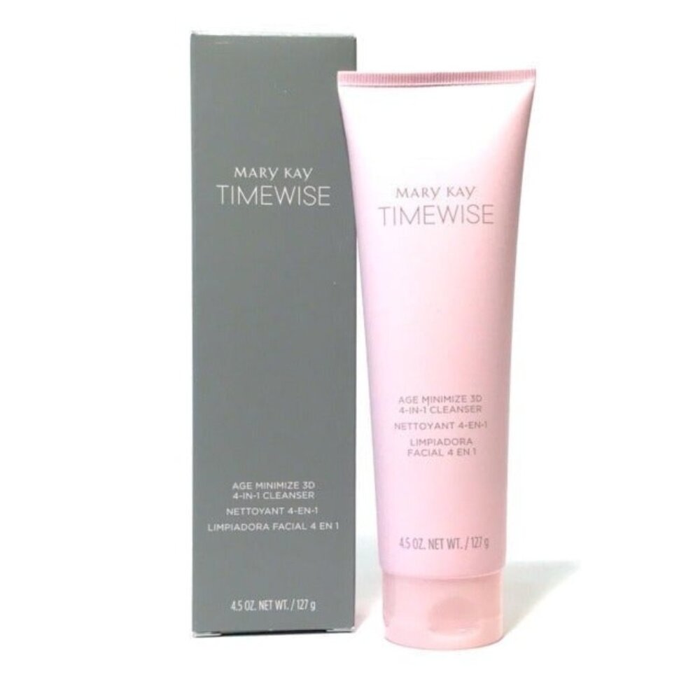 Discontinued! Normal to Dry  Age Minimize 3D 4-in-1 Cleanser MK Timewise